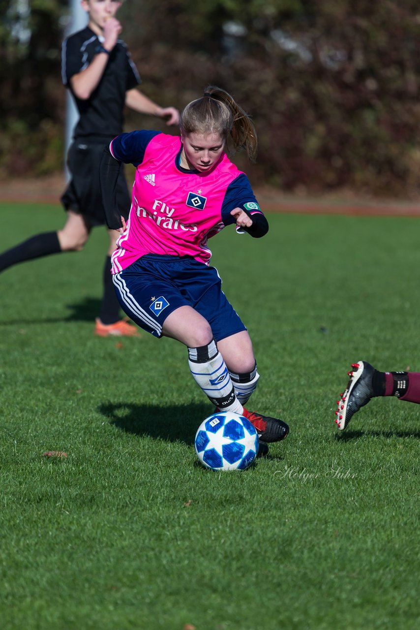 Bild 298 - B-Juniorinnen Halstenbek-Rellingen - Hamburger SV 2 : Ergebnis: 3:8